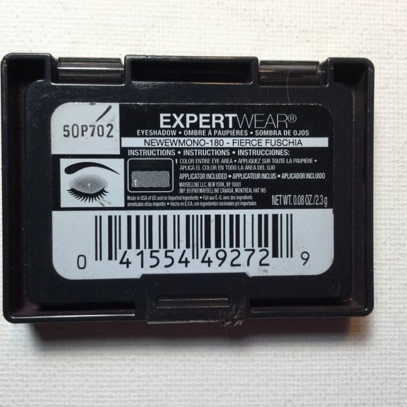 Set of 3 Maybelline Expertwear Shadow Ruby Pink - Picture 7 of 8